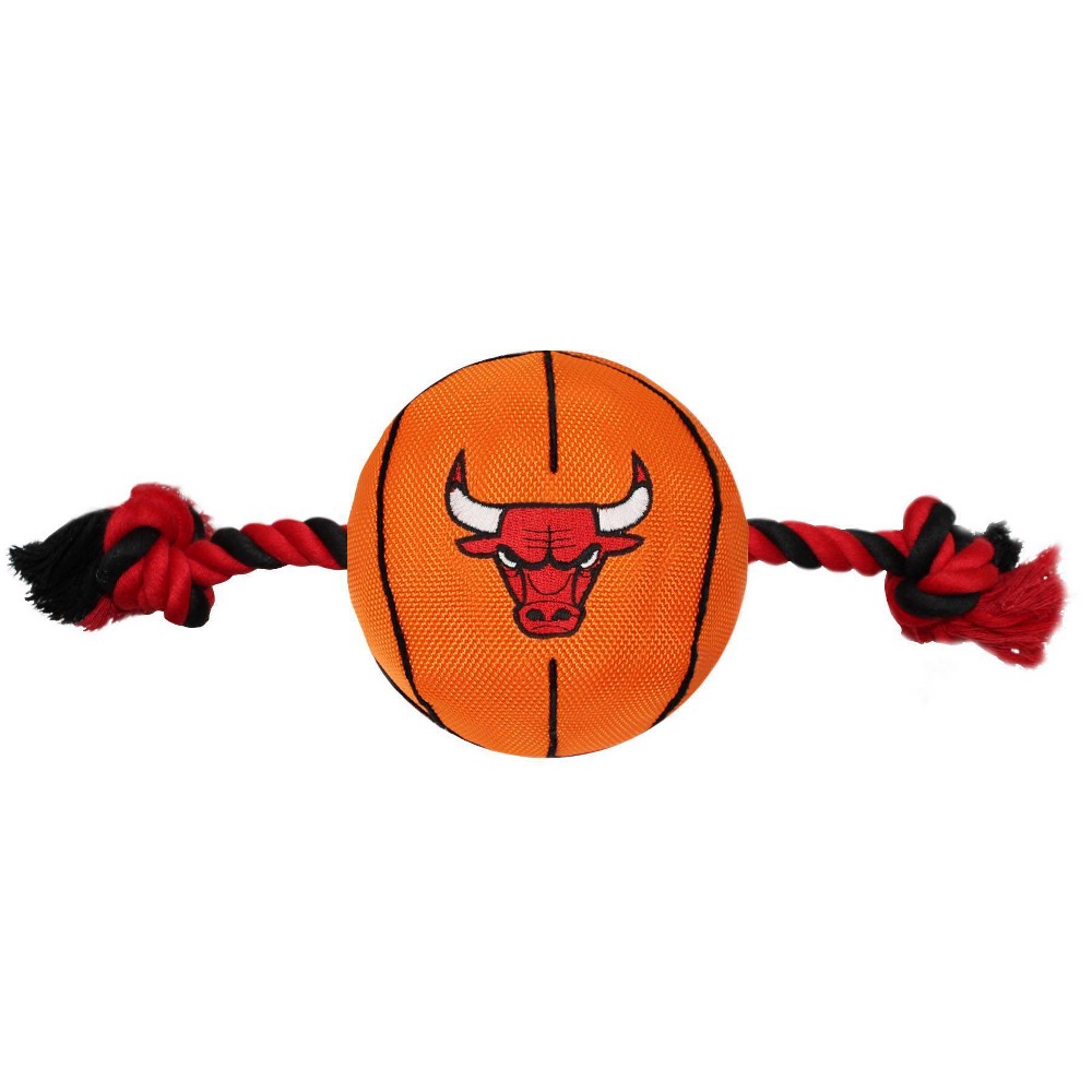 Photos - Dog Toy NBA Chicago Bulls Basketball Rope Pets Toy