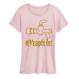Women's - Instant Message - Oktoberfest Ozapft Is Short Sleeve Graphic T-Shirt - 1 of 4