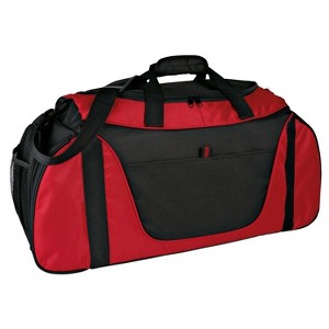 Durable and Stylish Port Authority 50L Duffel Bag - Perfect for Gym and Weekend Getaways - Zippered Entry and End Pockets - 1 of 4