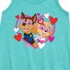 - Paw Patrol - Chase Sky Hearts Graphic Sleeveless Aline Dress - 2 of 4