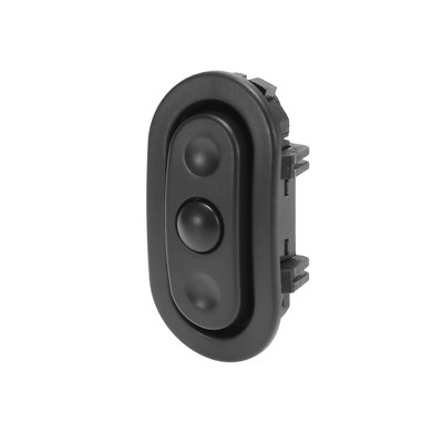 Unique Bargains 04685729AB for Dodge Chrysler Steering Wheel Radio Left Control Switch Black 1Pc