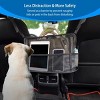 Racxily Car Net Pocket Handbag Holder Car Storage Netting Pouch Seat Side Storage Mesh Organizers Bag - 4 of 4