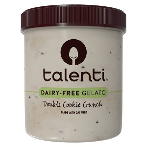 Talenti Double Cookie Crunch Dairy-Free Frozen Gelato - 1pt - 1 of 4