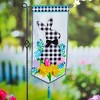 Evergreen Garden Flag Gingham Easter Bunny  Double Sided Indoor Outdoor Decor 18" x 12.5" - image 2 of 2