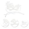 Unique Bargains Lace Half Face Party Mask 1 Pc - 3 of 4
