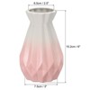 Unique Bargains Ceramic Minimalist Home Table Centerpieces Decor Flower Vase - 2 of 4
