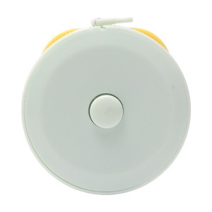 Unique Bargains Measure Tape Plastic Push-Button Tape Measure Pink Flower Design +/-5% Accuracy Plastic 1.97"x1.97"x0.71" 1 Pcs - 1 of 3