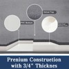 Inhand Memory Foam Bath Mat - Soft Absorbent Velvet with Non-Slip Backing, Machine Washable - 4 of 4