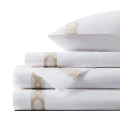 300TC Sateen Weave Cotton Sheet Set