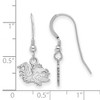 Black Bow Jewelry Sterling Silver South Carolina Gamecocks NCAA Dangle Earrings - 2 of 3
