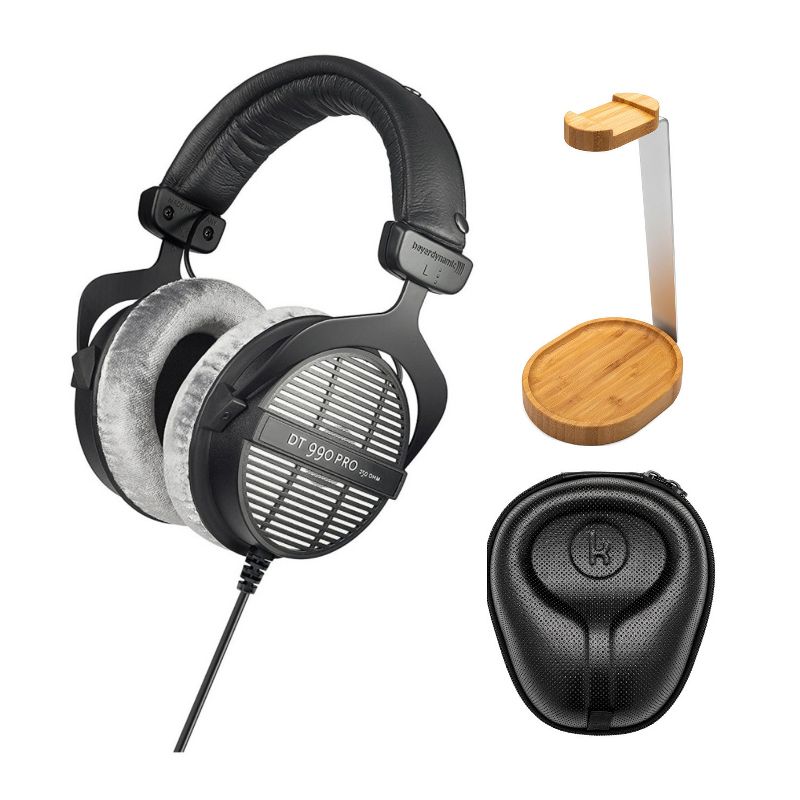 Beyerdynamic DT-990 Pro Acoustically Open Headphones (250 Ohms) Bundle, 2 of 4