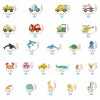 PICASSO-TILES 150 PC 3-in-1  Aquarium, Safari, and Metro Theme Magnetic Tiles, Building Blocks, STEM Toys for Kids 3+ - 4 of 4