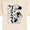 Men's - Disney - Minnie Black and White Animation Short Sleeve Graphic T-Shirt - 2 of 4