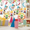 Big Dot of Happiness School Gnomes - Teacher and Classroom Hanging Decor - Party Decoration Swirls - Set of 40 - 2 of 4