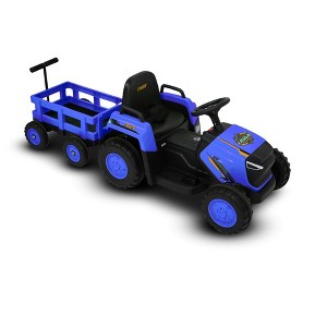 Kids Ride On Tractor, 12V Battery Powered Tractor Car Toy - 1 of 1