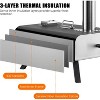 Portable Outdoor Pizza Oven,Wood Pellet Pizza Ovens with Pizza Stone,Pizza Peel, Thermometer and Carry Bag - 3 of 4