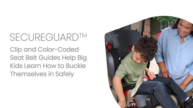 Britax Highpoint 2-Stage Belt-Positioning Booster Car Seat, 2 of 16, play video