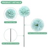 Unique Bargains Artificial Chrysanthemum Ball Flowers Silk Bouquets Real Touch 11 Inch 30 Pcs - 2 of 4
