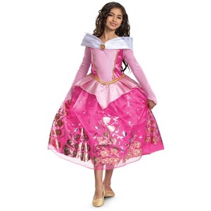 Sleeping Beauty Aurora Deluxe Girls' Costume - 1 of 2