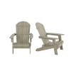 WestinTrends Tuscany HIPS¬¨‚Ä†Outdoor¬¨‚Ä†Patio¬¨‚Ä†Folding¬¨‚Ä†Adirondack¬¨‚Ä†Chair (Set of 2) - 4 of 4