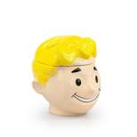 Just Funky Fallout Collectibles Smiling Vault Boy Cookie Jar | Fallout 3D Ceramic Jar