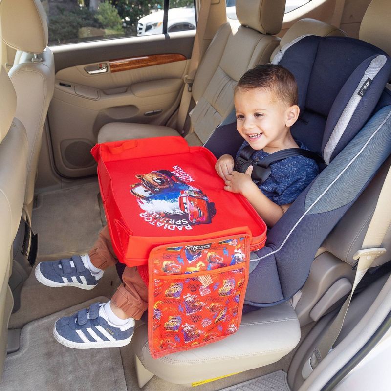 J.L. Childress Disney Baby 3-in-1 Travel Tray and Tablet Holder - Cars, 2 of 9