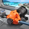 VEVOR 12V Diaphragm Pump, 3 GPM (11.36 L/min), 3-Chamber 12 Volt DC Water Pump with Automatic Pressure Switch 40-100 PSI Adjustable, 50 PSI - 2 of 4