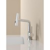 Pull-Out Lift LED Temperature Digital Display Bathroom Basin Faucet - 3 of 4