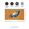 EvergreenNFLPhiladelphia Eagles Logo Natural Coir 28 x 16 Inches Indoor Outdoor Doormat - 3 of 4