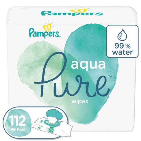 Toallitas Humedas PAMPERS Aqua Pure 112 unidades