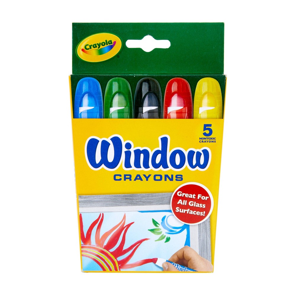 UPC 071662097653 product image for Crayola Window Crayons 5ct | upcitemdb.com