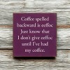 Slickblue Funny Sister Quote Wood Sign – Rustic Knotty Pine Wall or Shelf Decor, 7x7 Inches, Color Options - 3 of 3