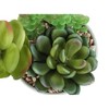 NicBex Artificial Succulent Plant 2PC, 7" H Fake Plants in Pots, Tabletop Faux Plants Indoor for Living Room/Office/Windowsill Decor - 4 of 4