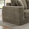 112.6" Corduroy L-Shaped Modular Floor Sectional Sofa Left Chaise - 3 of 4
