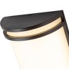 C Cattleya 1-Light Oil-Rubbed Bronze Dimmable 15-Watt LED Wall Light with Acrylic Shade - 3 of 4