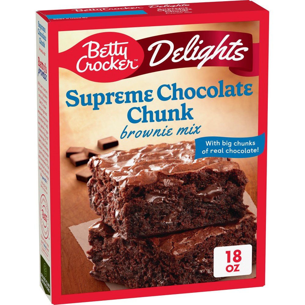 UPC 016000813311 product image for Betty Crocker Supreme Chocolate Chunk Brownie Mix - 18oz | upcitemdb.com