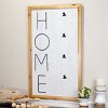 VIP Wood 31.5 in. White Home Sign with Clips - 3 of 4