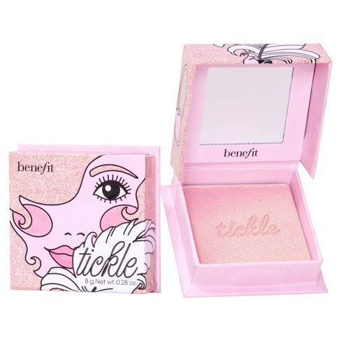 Benefit Cosmetics Tickle Golden Pink Powder Highlighter - 0.28oz Ulta Beauty : Target