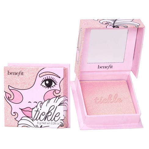 Benefit Cosmetics Tickle Golden Pink Powder Highlighter - 0.28oz