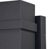 Vaxcel Lavage 2 - Light Sconce in  Textured Black - 2 of 4