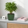 SpassWay 15" Dia Outdoor Indoor Ceramic Planter Pot Decorative Planter with Drainage Hole Patio Flower Pot - 2 of 4