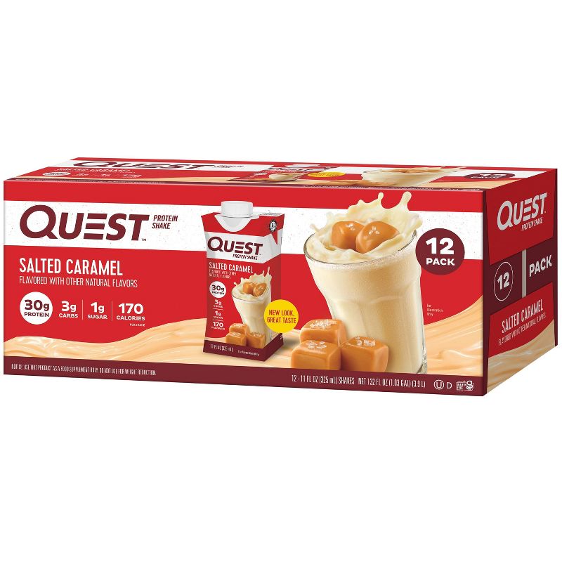 Quest Nutrition Ready To Drink Protein Shake – Salted Caramel, 4 of 7