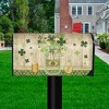 Briarwood Lane Lucky Clovers St. Patrick's Day Magnetic Mailbox Cover Shamrocks Standard - 2 of 3