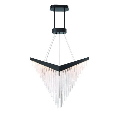Eurofase Lighting Vivien 1 - Light Chandelier in  Black