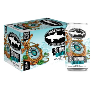 Dogfish Head 30 Minute IPA Beer - 6pk/12 fl oz Cans - 1 of 4