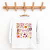 The Juniper Shop Happiness Blooms From Within Youth Long Sleeve Tee - XL - White - 2 of 4