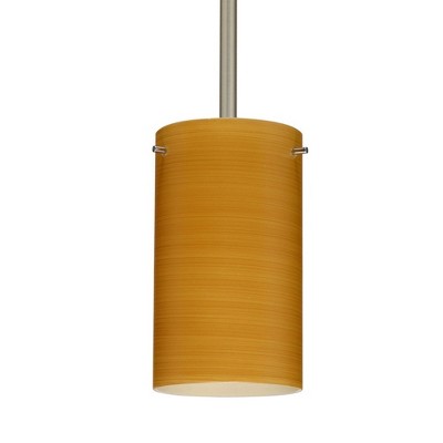 Besa Lighting Stilo 7 1 - Light Pendant in  Satin Nickel