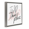 Stupell Industries Love This Place Xoxo, 25" x 25" - 3 of 4