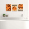 Big Dot of Happiness Nothin' but Net - Basketball - Kids Bathroom Rules Wall Art - 7.5 x 10 inches - Set of 3 Signs - Wash, Brush, Flush - 2 of 4