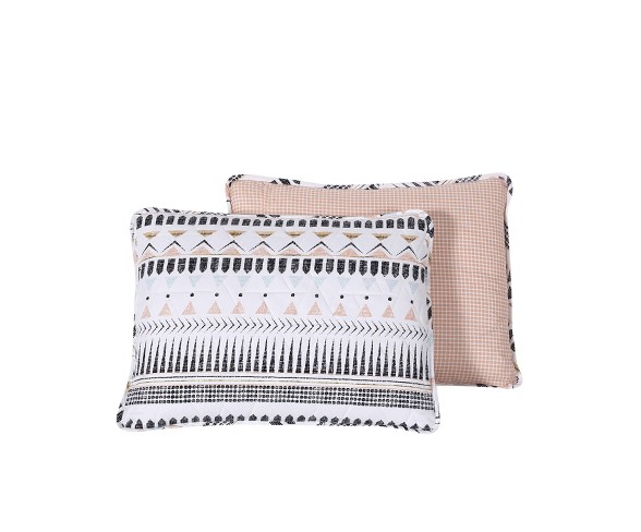 Queen 5pc Prescott Quilt Set White - Geneva Home Fashion